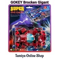Tamiya Mini 4WD Gokey Brocken Gigant Super 4WD Racer Racing Car Toy