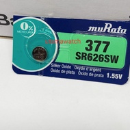 Original muRata 377 SR626SW AG4 LR66 LR626 L626F 1.55v Watch Battery