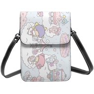 Little Twin Stars Leather Crossbody Wallet Shoulder Bag Handbag