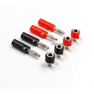 imnowshop บานาน่าแจ็ค banana jack J072 4 มิลลิเมตรปลั๊กกล้วย ผู้เมีย แจ็คกล้วย Pin DIY ดำแดง