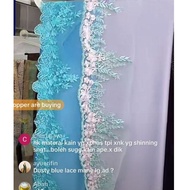 【FREE BORDER LACE SULAM】26 warna Valentino Soluna Silk Japan Dull Satin Ironless Kain Pasang Terkini