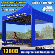 6x6 6x10 10x10 10x15 10x20FT canopy side wall transparent canvas wall canopy khemah tent with cover 