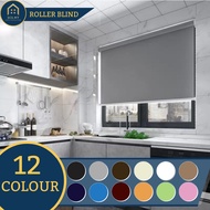 SCS.MY Curtain Roller Blind 85% Blackout Premium Roller/Blackout/Curtain Blind