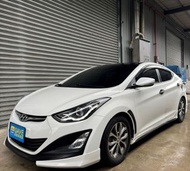 2015年 ELANTRA 卡夢外觀、卡夢尾翼、空力套件，低里程保證、車況優質，非常適合年輕人的一部帥車 可全額貸款