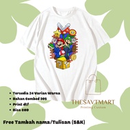SUPER MARIO BROS 08 T-SHIRT - T-SHIRT - CUSTOM T-SHIRT