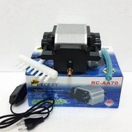 RECENT AIR PUMP RC-AA70 MESIN AERATOR 8 LUBANG