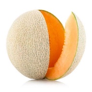 Rock melon (Davinchi) 10 seeds. Orange colour, very sweet. 红肉网纹哈密瓜种子x10
