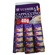 yusmira cappuccino collagen guarana plus goji 40g
