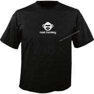 MadM0nkey (Code: E) Logo Unisex Custom Tshirt Shirt Teeshirt BLACK COLOR (S-3XL)