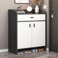 Door Cabinet Shoe Rack New Style Integrated Entrance Back Wall 2025 Storage Entrance Household Small