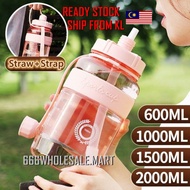 1L 2L 2000ml Water Bottle Large Capacity Gym Cycling Herbalife Bottles Sports Drinking Bottle Outdoo