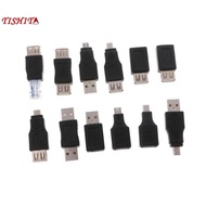 [tishita] pcs OTG USB Male to Female Micro USB Mini USB Changer Adapter Converter