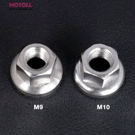 [MOTOLL] 2PCS Stainless steel Bike / Cycle Wheel Axle Track Nuts Sizes M9/M10