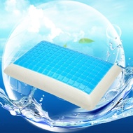 Cooling Gel Infused Memory Foam Pillow For Hot Summer Nights With Removable Washable Cover Deep Sleep And Neck Pain Relief