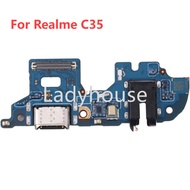 Charging Port Board For Realme C35 C55 C53 C51 Phone USB Charging Dock Replacement Part