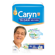 Tã Dán Caryn Siêu Thấm Size XL20 XL10(Vòng Bụng 86-135cm) - Tã Dán Cho Người Hạn Chế Khả Năng Đi Lại