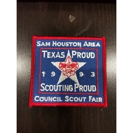 SAM HOUSTON AREA TEXAS PROUD 1993 SCOUTING PROUD COUNCIL SCOUT FAIR