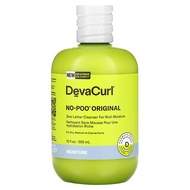 DevaCurl, No-Poo Original, Zero Lather Cleanser For Rich Moisture, For Dry, Medium to Coarse Curls, 