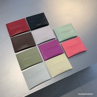 Korea Dongdaemun bucks & leather Cowhide Card Holder Credit Wallet APPLES Daigou