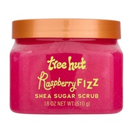 Tree Hut Raspberry Fizz Shea Sugar Scrub, Exfoliating, Hydrating & Moisturizing Body Scrub with Shea
