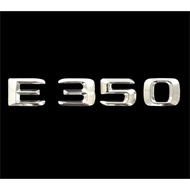 BENZ E350 15 New Style Pointed Font Word Mark Body Word Sticker Rear Box Font Font Height 23mm