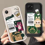 Casing For Realme C30 C30S Cartoon Silicone Smartphone Soft Phone Case TPU Labubu Coffee Bear Trends