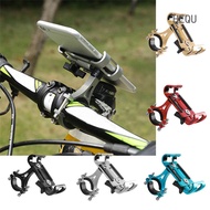 Hequ Bicycle aluminum alloy fixed bracket mobile phone holder Cycling bicycle electric battery bike rotating mobile phone holder