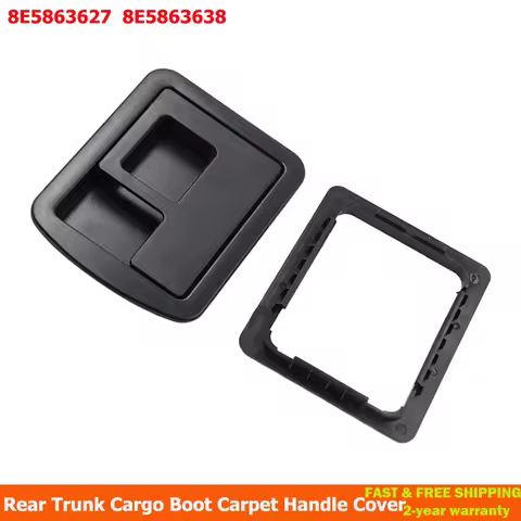 8E5 863 627 Rear Trunk Liner Cargo Boot Carpet Handle Cover For Audi A3 A4 B6 B7 B8 S4 A5 S5 A6 C6 F
