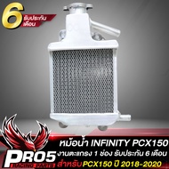 หม้อน้ำPCX150 หม้อน้ำมอเตอร์ไซค์ สำหรับ PCX150 ปี 2018-2020 งานตะแกรง 2025 1 ช่อง อย่างดี หม้อน้ำ IN