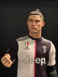 1:6 CR7 CRISTIANO RONALDO C朗拿度 Rooted Hair version Juventus 19-20 Home Kit 自組植髮 足球公仔Figure