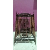 sangkar burung kayu Nibong.