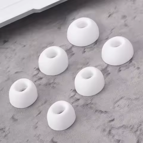 6Pcs Silicone Ear Tips for OPPO Enco Free 2 2i Eartips for OPPO Enco X W51 TWS Wireless Noise Reduct