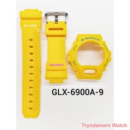 Leather Apple watch strap Aksesori ✹∋✢CASIO G-SHOCK BAND AND BEZEL GLX6900 GLS6900 G6900 GB6900 GW69