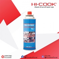 HI-COOK CLASSIC TABUNG GAS MINI BUTANE FUEL CARTRIDGE GAS KALENG 230 G