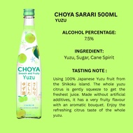 CHOYA Sarari Yuzu 梅酒500ML