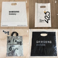 Plastic Bag SAMSUNG Brand 425 degree And FLYNOW With Sticker Comes With A Pattern. Beautiful