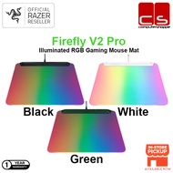 RAZER FIREFLY V2 PRO (BLACK / WHITE / GREEN )RGB ILLUMINATION MOUSE PAD