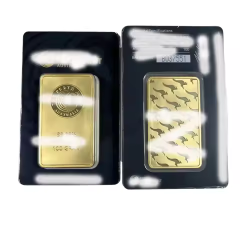 Swan 1oz/2.5g/5g/10g/20g/50g/100g Sealed packing Copper Bar 24k Gold Plated Bullion Ingot Non-magnet