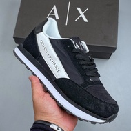 ARMANI EXCHANGE AX Men's Shoes Forrest Gump Shoes Anti-slip Wear-resistant Running Sports Shoes Dura