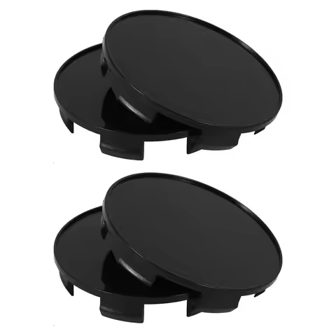 4 Pcs 69Mm Wheel Hub Covers 66Mm Car Center Caps Silver Abs Plastic Tire Accessories Semi Truck Hubc