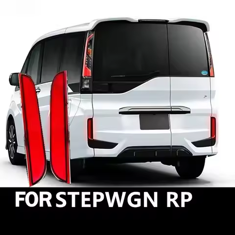 RHD For Honda Stepwgn RP 3 5 7 Car LED Rear Bumper Decorative Light Reflector Guide Light Modificati