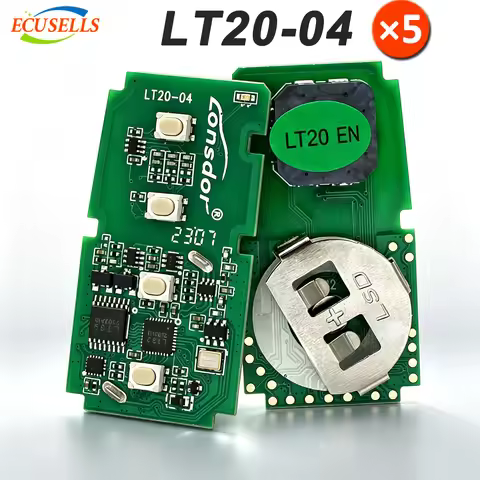 5Pcs/Lot Lonsdor LT20-04 LT20 Smart Key PCB 8A+4D for Toyota Lexus Work with K518 K518ISE KH100+ Sup
