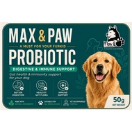 【OFFICIAL】Max & Paw Pet Supplement Dog Supplement Probiotic - All Natural Probiotic Powder + Organic