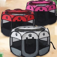 B2U Cat Tent Rumah Kucing Cat House Portable Folding Outdoor Travel Pet Tent Dog Tent