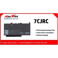 New 7CJRC Replacement Battery for Dell Latitude E7270 Latitude E7470 GreenTech 11.4V 42Whr 3Cell