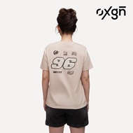OXGN 96 & Real, The Rebellious, 96, Unfazed Graphic T-Shirt For Women (Oatmilk)