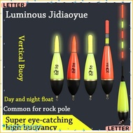 LETTER Floats Bobbers  LED Light Electronic Light Stick Floats