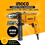 Ingco ID68016P / ID6808 Impact Drill 13mm with Hammer and Variable Speed Function 680W SUPER SELECT