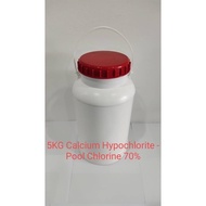 5KG Calcium Hypochlorite - Chlorine Powder 70% - Klorin Serbuk 70%