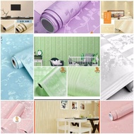 EMBOSSED WALLPAPER/ EMBOSSED WALL STICKER/ ROOM WALLPAPER WALL STICKER